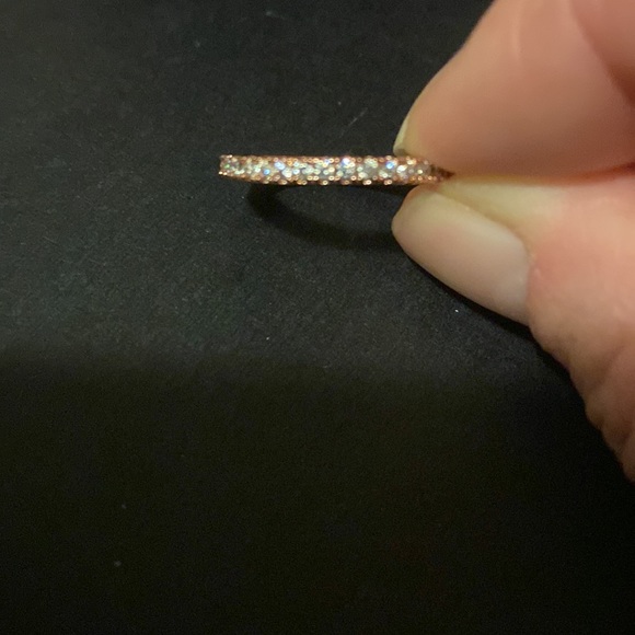 2/$30 rose gold and crystal band - Picture 2 of 4